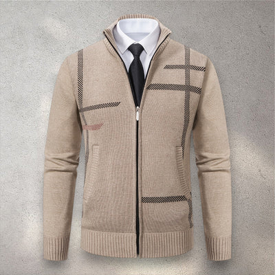 The Levan Lignum Knit | Geometría serena en punto estructurado