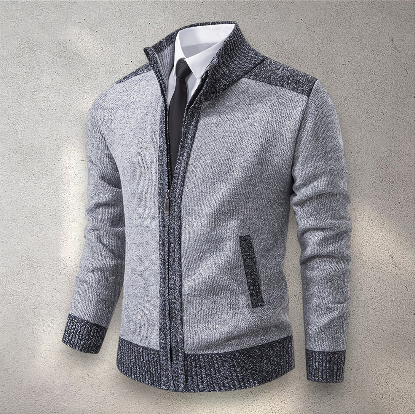 The Levan Contrast Knit | Diseño sutil, carácter relajado