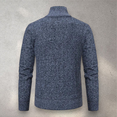 The Levan Medio Zip Knit | Elegancia atemporal en cada punto