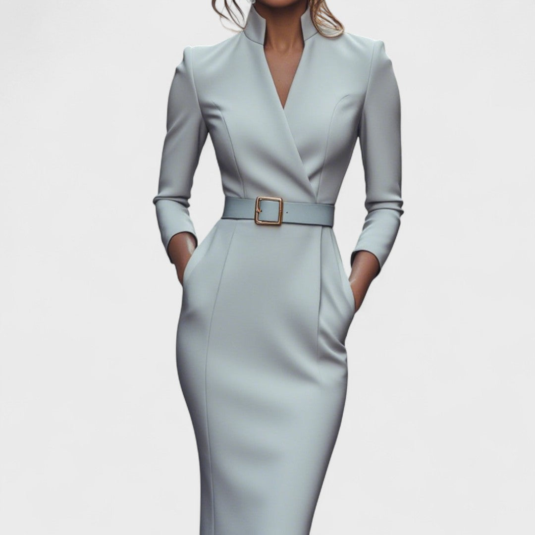 The Alva Dress | Elegancia estructurada para tu día a día