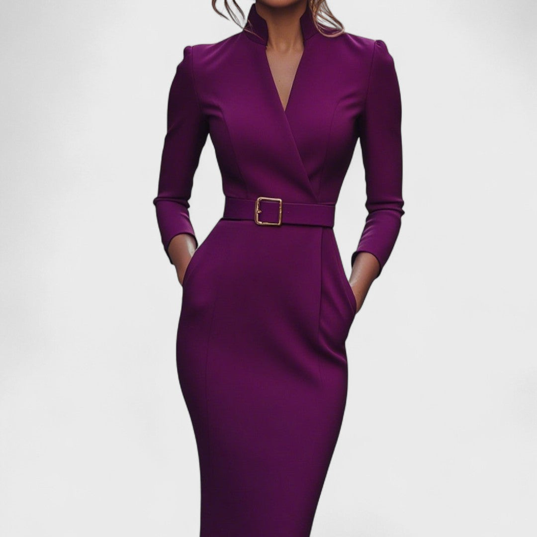The Alva Dress | Elegancia estructurada para tu día a día