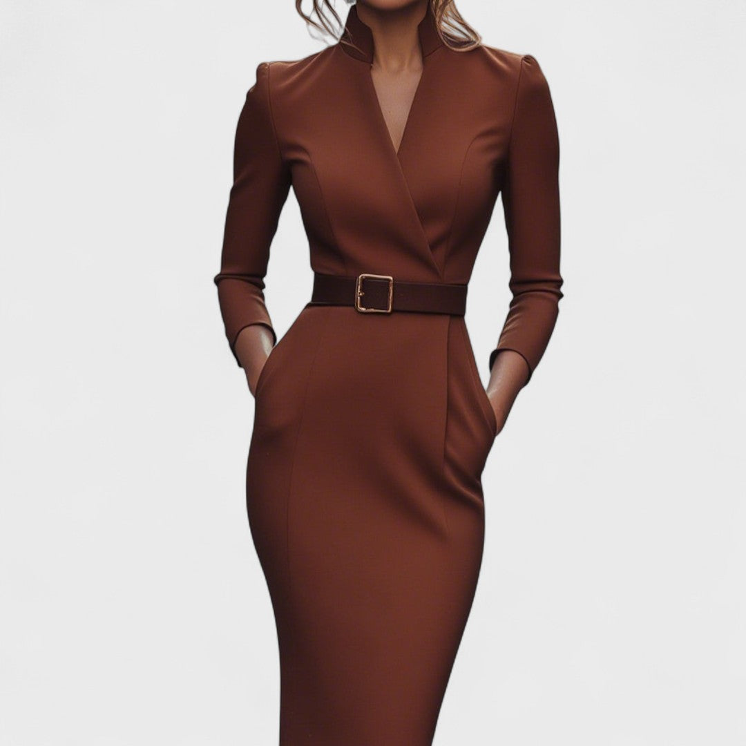 The Alva Dress | Elegancia estructurada para tu día a día