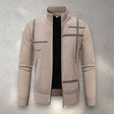 The Levan Lignum Knit | Geometría serena en punto estructurado