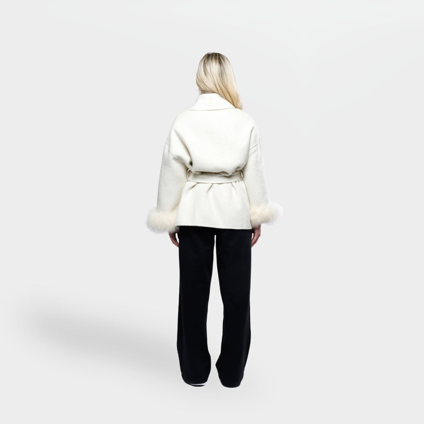 Marisol™ | Abrigo Elegante con Detalles de Pelo Sintético