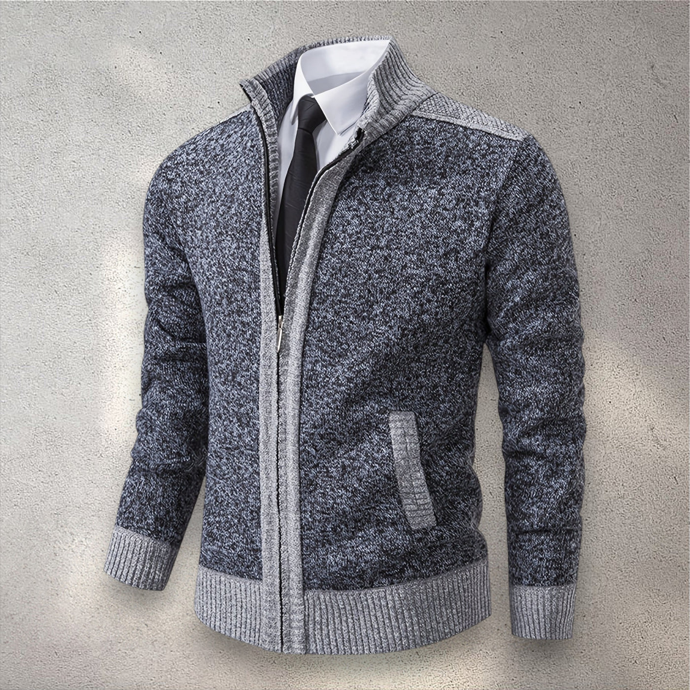 The Levan Contrast Knit | Diseño sutil, carácter relajado