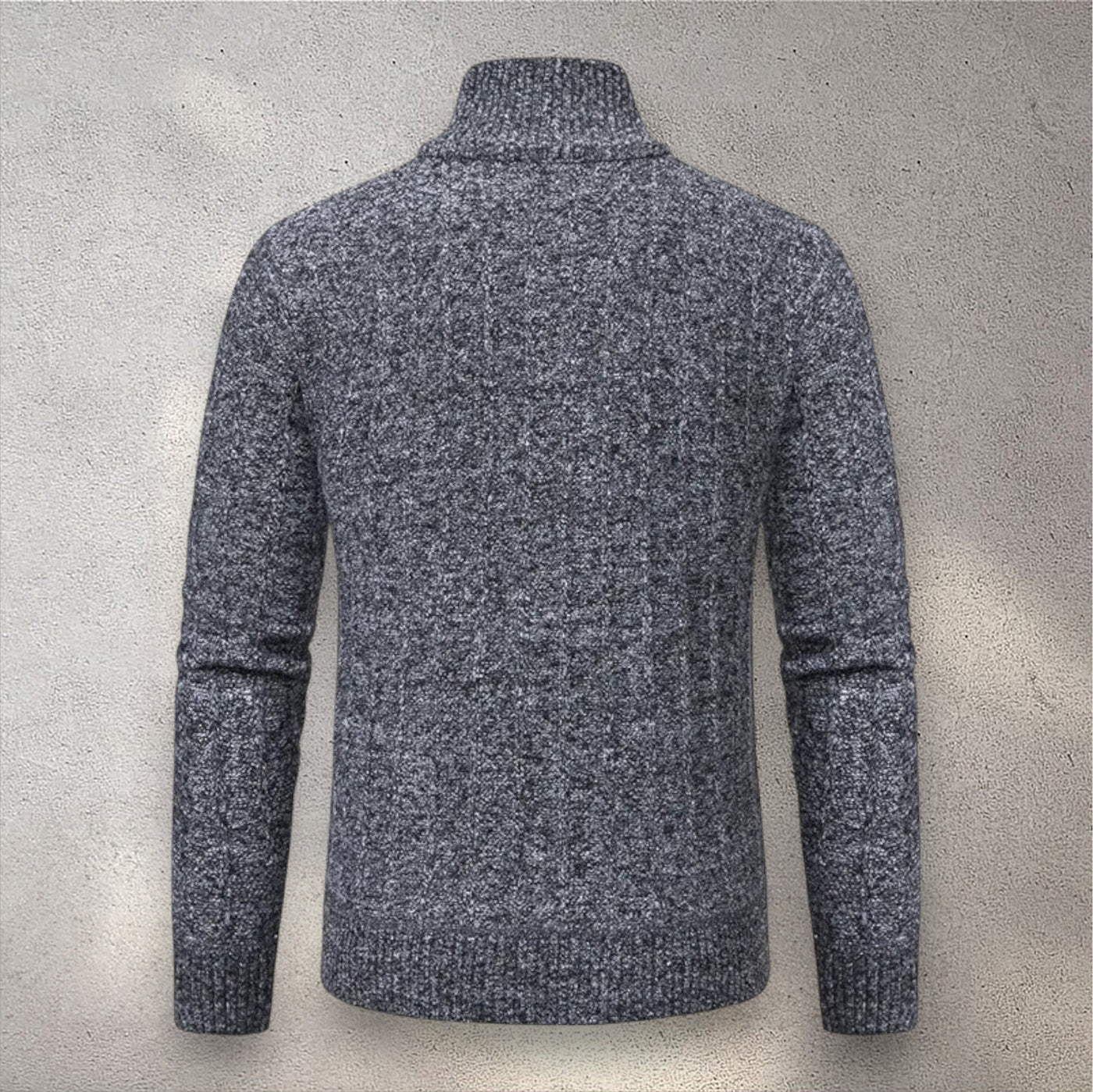 The Levan Medio Zip Knit | Elegancia atemporal en cada punto