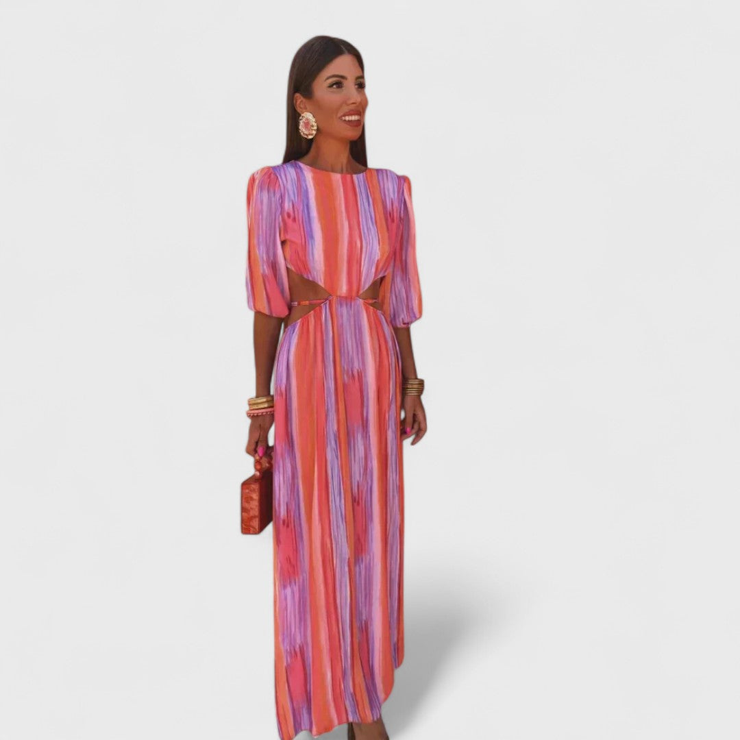 Esperanza™ | Vestido largo con cortes laterales