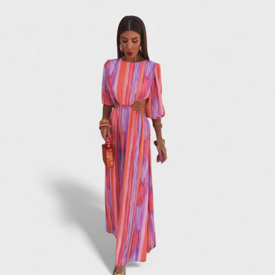 Esperanza™ | Vestido largo con cortes laterales