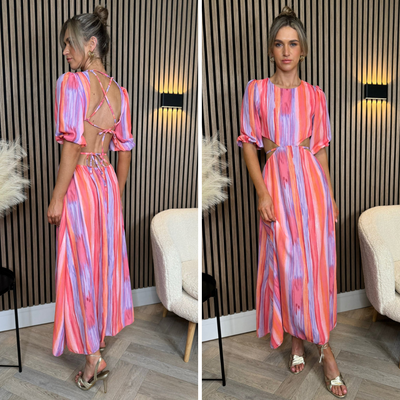 Esperanza™ | Vestido largo con cortes laterales
