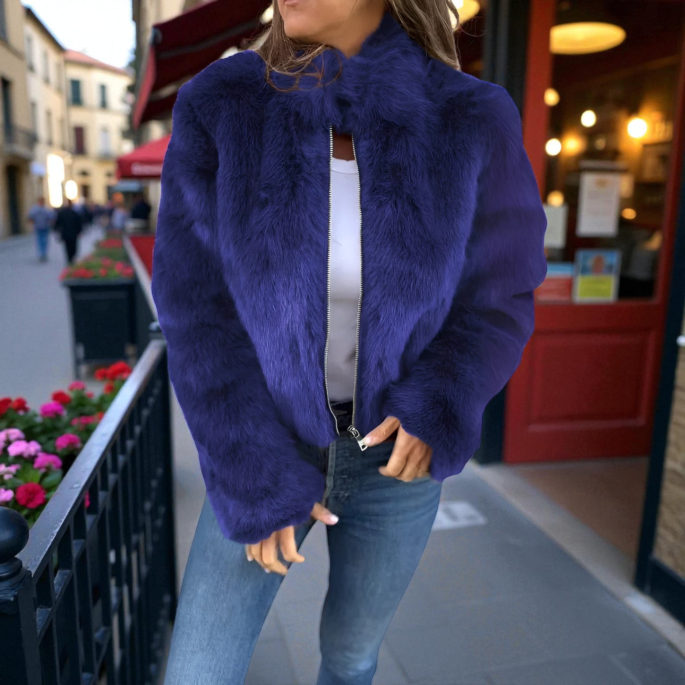 The Pura Esencia | Chaqueta Elegante de Borreguito