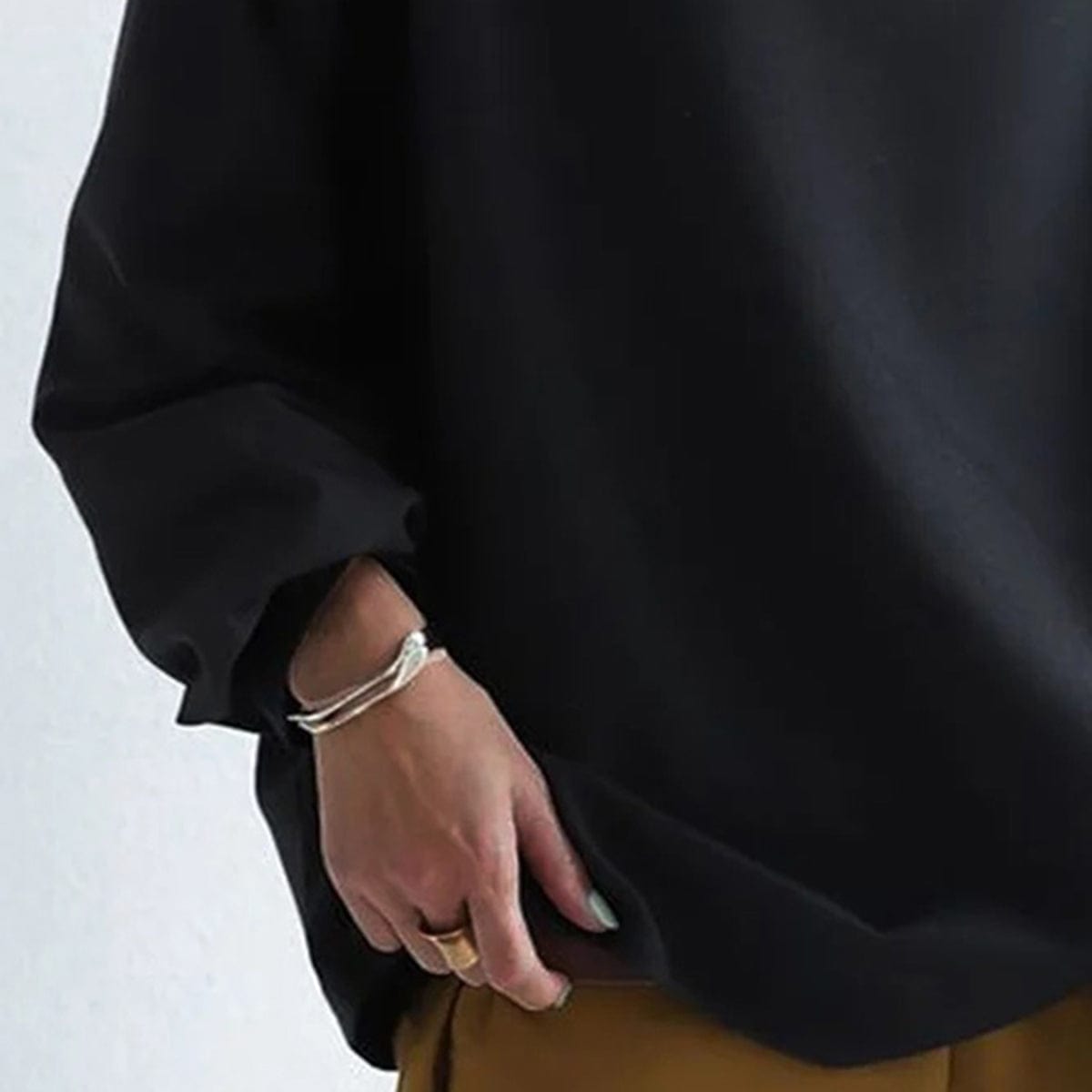 Emilia™ | Top de Punto Suave con Cuello Alto
