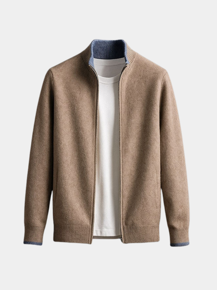 The Lucente Cardigan | Chaqueta de punto con cremallera