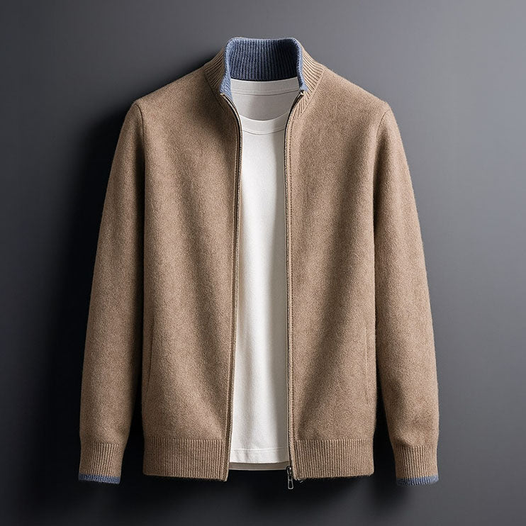 The Lucente Cardigan | Chaqueta de punto con cremallera