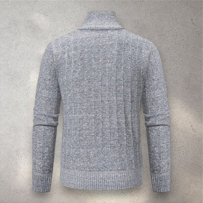 The Levan Medio Zip Knit | Elegancia atemporal en cada punto