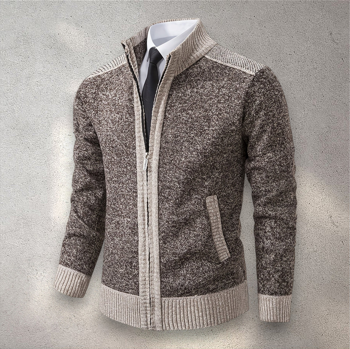 The Levan Contrast Knit | Diseño sutil, carácter relajado