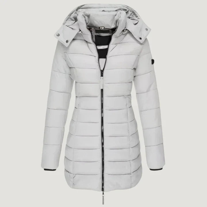 Renata™ | Elegante Chaqueta de Invierno Larga e Impermeable