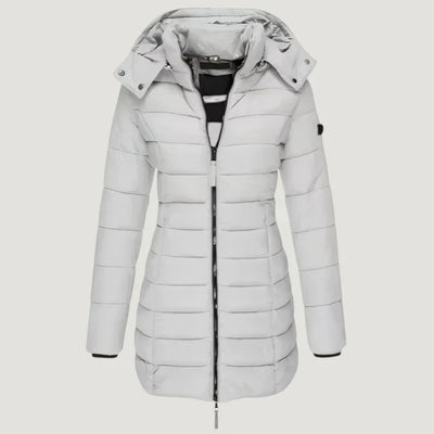 Renata™ | Elegante Chaqueta de Invierno Larga e Impermeable
