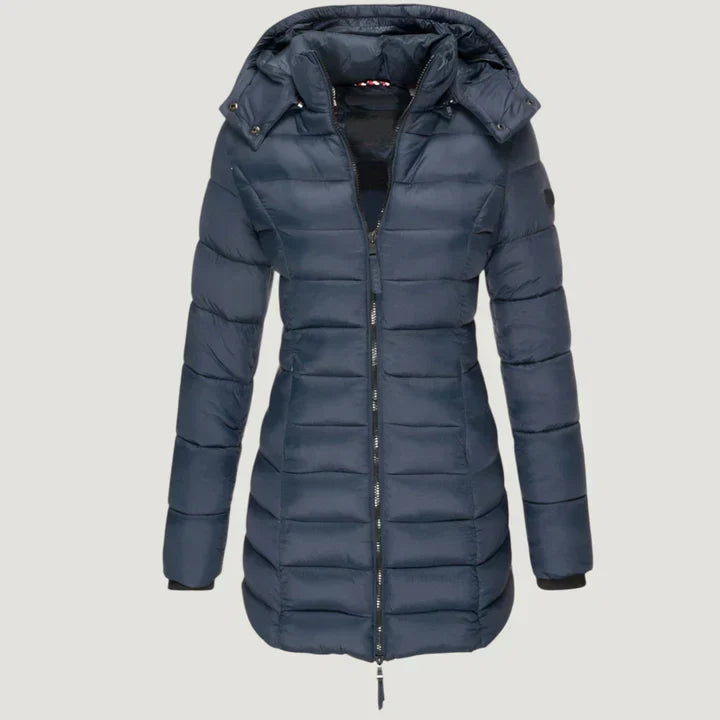 Renata™ | Elegante Chaqueta de Invierno Larga e Impermeable