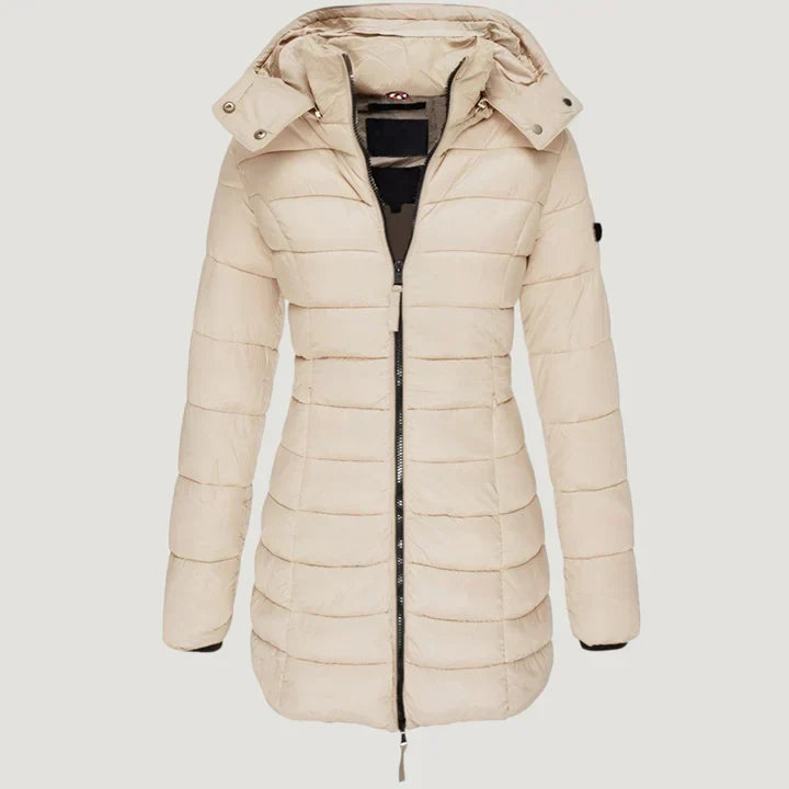 Renata™ | Elegante Chaqueta de Invierno Larga e Impermeable