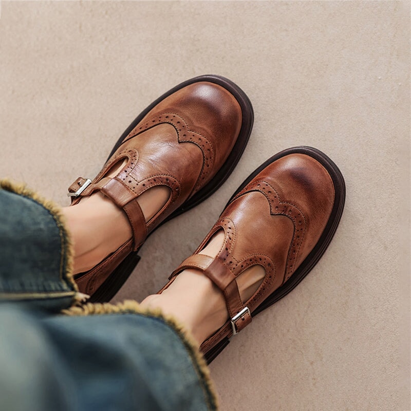 Elena™ | Zapato de Cuero Elegante
