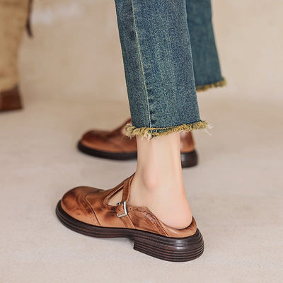 Elena™ | Zapato de Cuero Elegante