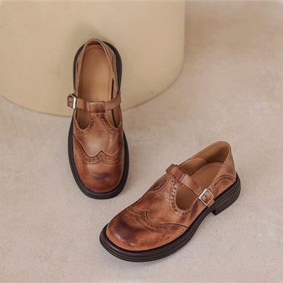 Elena™ | Zapato de Cuero Elegante