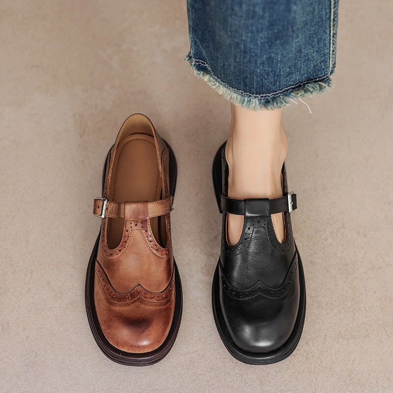 Elena™ | Zapato de Cuero Elegante