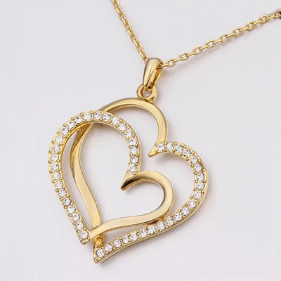 Amelia™ | Collar Love Forever - Dorado