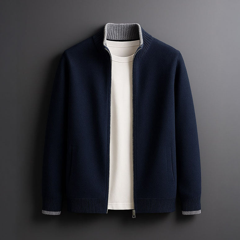 The Lucente Cardigan | Chaqueta de punto con cremallera